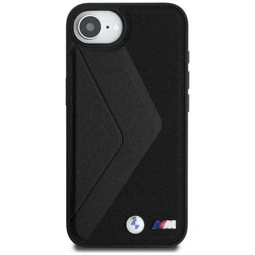 Etui BMW Oversized Stripes MagSafe do Apple iPhone 16e czarny