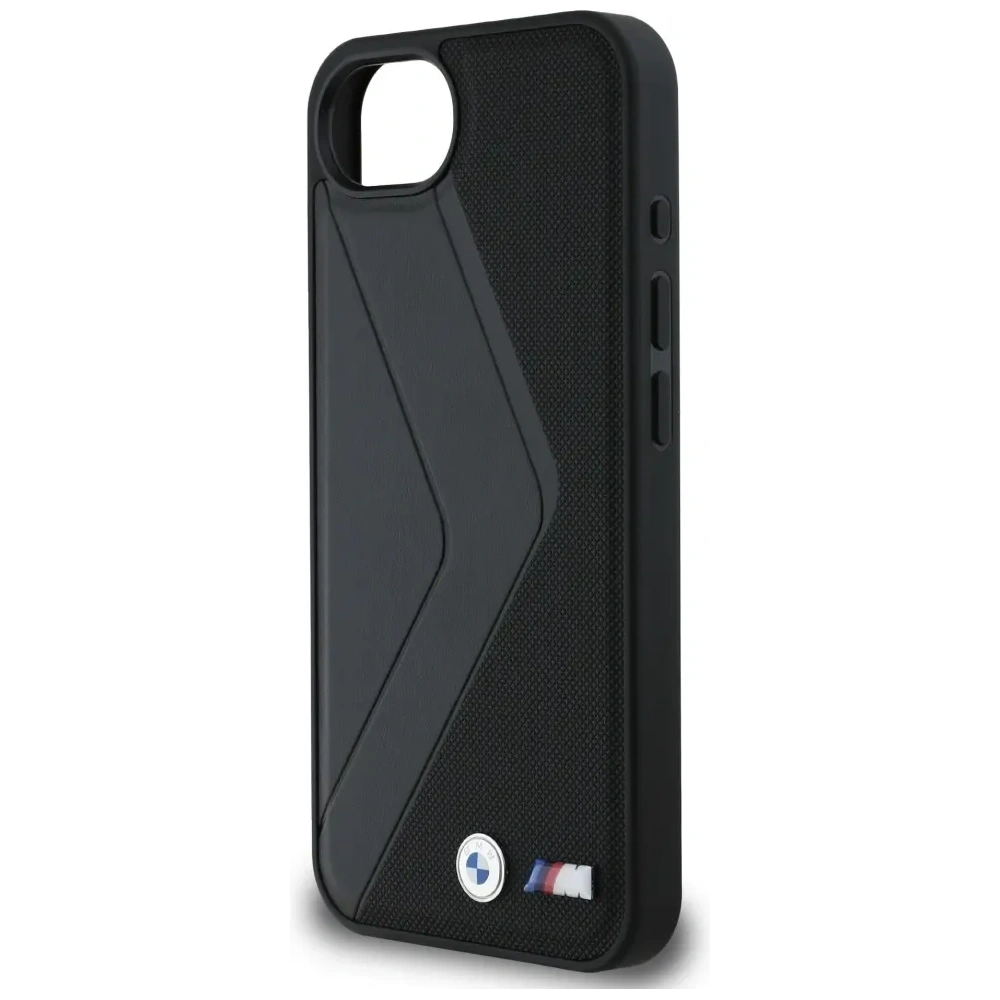 Hurtownia GSM - BMW Oversized csíkok MagSafe Apple iPhone 16e fekete - BMW817 - {ean13} - Hurt