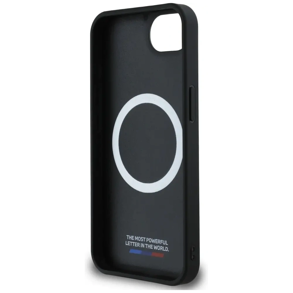 Hurtownia GSM - BMW Oversized csíkok MagSafe Apple iPhone 16e fekete - BMW817 - {ean13} - Hurt