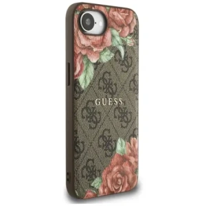 Wholesale Guess 4G Flowers Print MagSafe Apple iPhone 16e brown - GUE4514 - {ean13} - Hurt