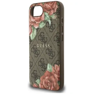 Wholesale Guess 4G Flowers Print MagSafe Apple iPhone 16e brown - GUE4514 - {ean13} - Hurt