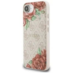 Wholesale Guess 4G Flowers Print MagSafe Apple iPhone 16e pink - GUE4516 - {ean13} - Hurt