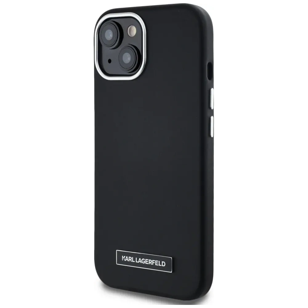 Hurtownia GSM - Karl Lagerfeld FW Fémlemez MagSafe Apple iPhone 15 fekete - KLD22001 - {ean13} - Hurt
