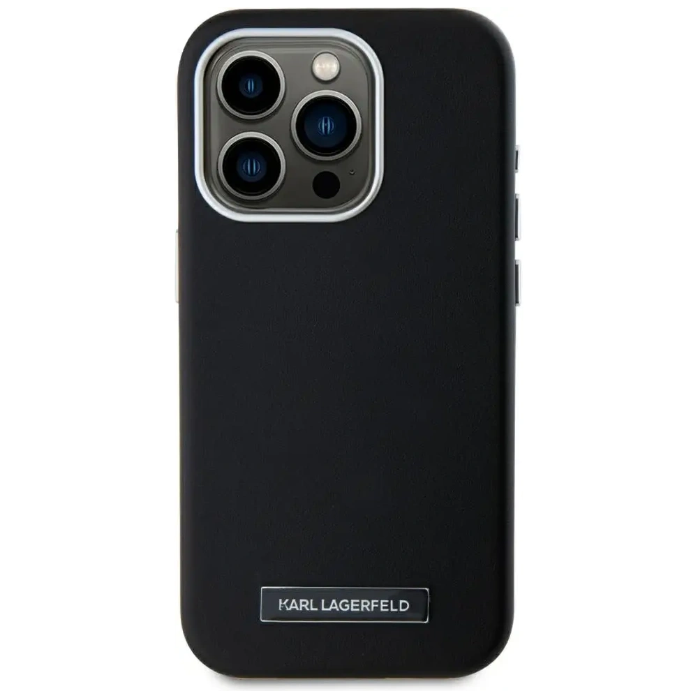 Hurtownia GSM - Karl Lagerfeld FW Fémlemez MagSafe Apple iPhone 15 Pro fekete - KLD22002 - {ean13} - Hurt