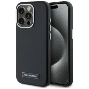 Hurtownia GSM - Karl Lagerfeld FW Fémlemez MagSafe Apple iPhone 15 Pro Max fekete - KLD22003 - {ean13} - Hurt