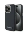 Karl Lagerfeld FW Fémlemez MagSafe Apple iPhone 15 Pro Max fekete