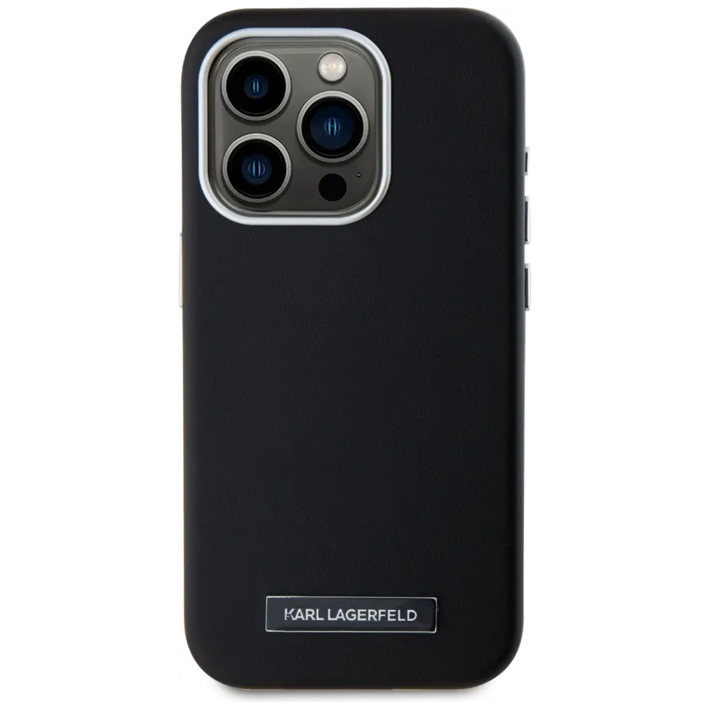 Hurtownia GSM - Karl Lagerfeld FW Fémlemez MagSafe Apple iPhone 15 Pro Max fekete - KLD22003 - {ean13} - Hurt