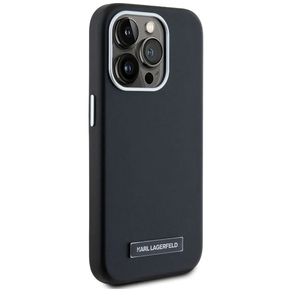 Hurtownia GSM - Karl Lagerfeld FW Fémlemez MagSafe Apple iPhone 15 Pro Max fekete - KLD22003 - {ean13} - Hurt