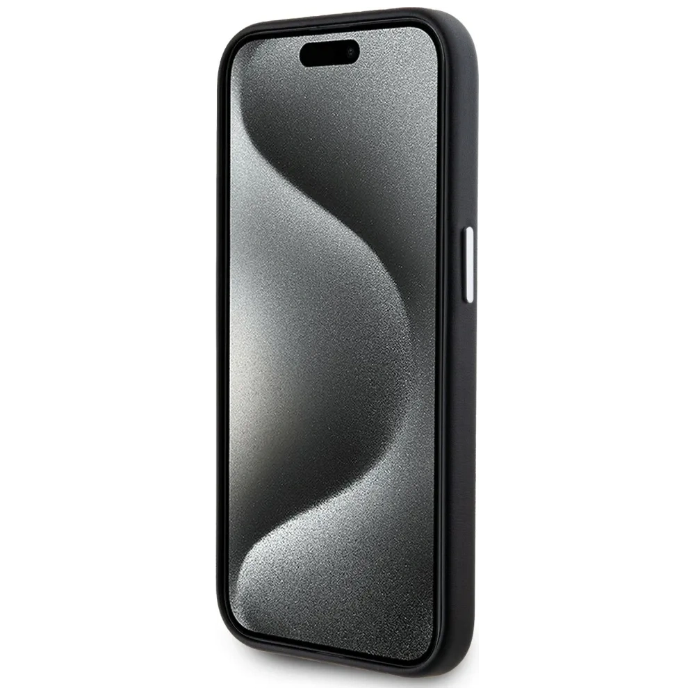 Hurtownia GSM - Karl Lagerfeld FW Fémlemez MagSafe Apple iPhone 15 Pro Max fekete - KLD22003 - {ean13} - Hurt
