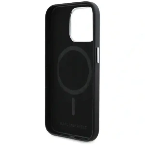 Hurtownia GSM - Karl Lagerfeld FW Fémlemez MagSafe Apple iPhone 15 Pro Max fekete - KLD22003 - {ean13} - Hurt