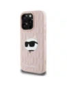 Hurtownia GSM - Karl Lagerfeld 3D Gumi Monogram & Choupette Apple iPhone 16 Pro rózsaszín - KLD22005 - {ean13} - Hurt