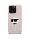 Hurtownia GSM - Karl Lagerfeld 3D Gumi Monogram & Choupette Apple iPhone 16 Pro rózsaszín - KLD22005 - {ean13} - Hurt