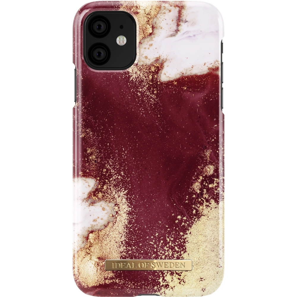 Hurtownia GSM - Etui iDeal Of Sweden Apple iPhone 11 (Golden Burgundy Marble) - IDS077GLDBRGMRB - {ean13} - Hurt