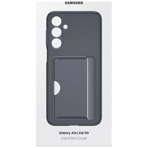 Etui Samsung Card Slot do Galaxy A16 czarny