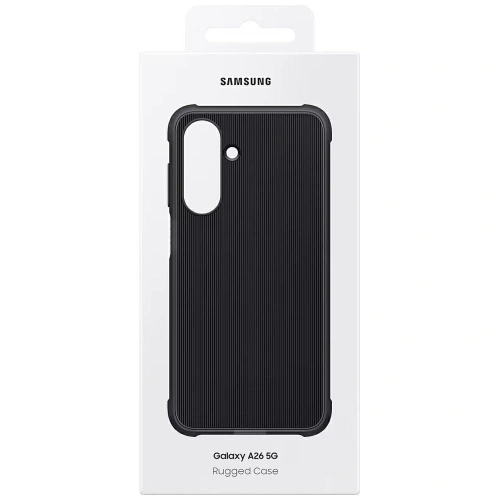 Etui Samsung Rugged do Galaxy A26 czarny