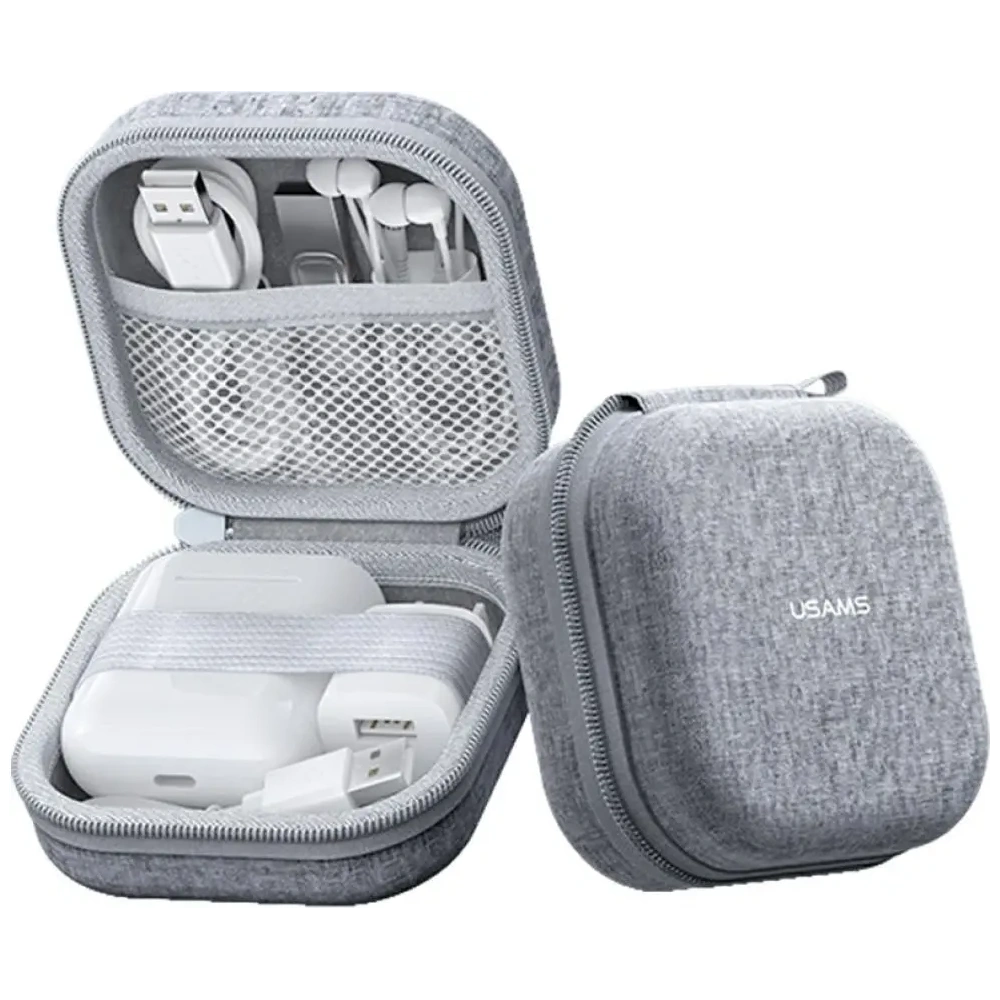 Hurtownia GSM - USAMS ZB351 TWS Ohrhörer-Hülle Grau - USA1231 - {ean13} - Hurt
