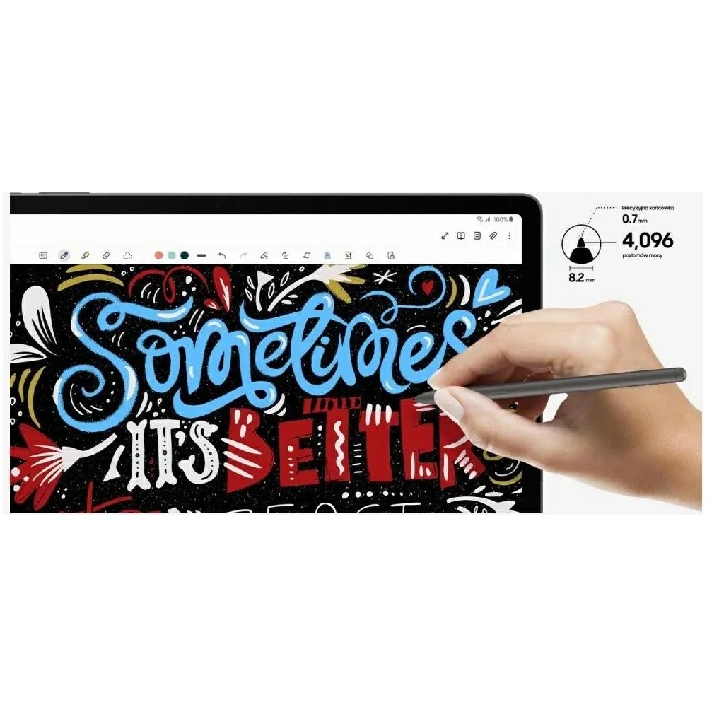 Hurtownia GSM - Samsung S Pen Galaxy Tab S9 FE / S9 FE+ Plus / S10 FE / S10 FE + Plus fehér - SMG1316 - {ean13} - Hurt