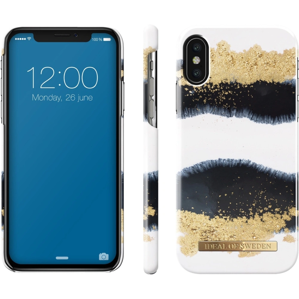 Hurtownia GSM - Etui iDeal Of Sweden Apple iPhone X/XS (Gleaming Licorice) - IDS063GLELIC - {ean13} - Hurt