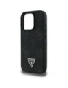 Hurtownia GSM - Etui Guess Grained Hot Stamp Peony Triangle Logo MagSafe do Apple iPhone 16 Pro czarny - GUE4520 - {ean13} - Hurt
