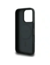 Hurtownia GSM - Guess Logo Triunghi Peony cu Timbre Fierbinți Granulate MagSafe Apple iPhone 16 Pro Max negru - GUE4522 - {ean13} - Hurt