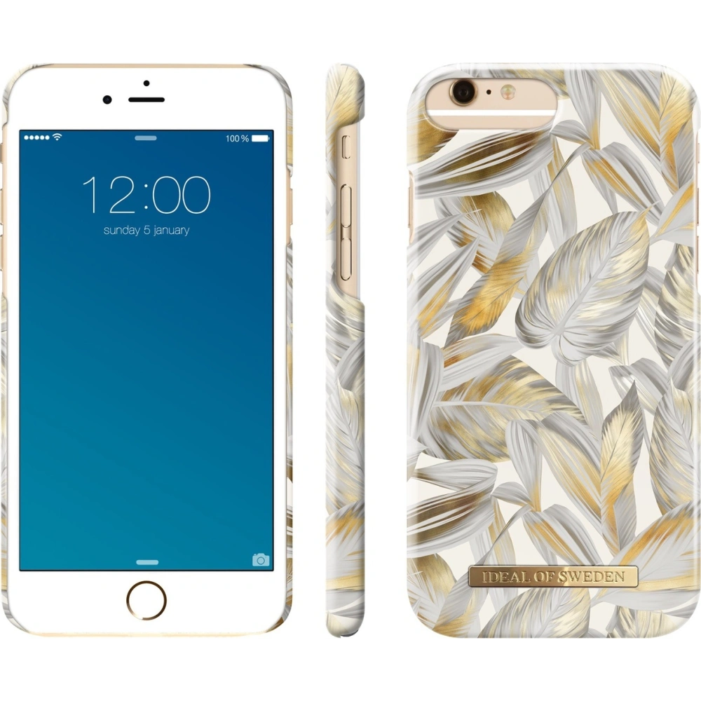 Hurtownia GSM - Etui iDeal Of Sweden Apple iPhone 6/6s/7/8 Plus (Platinium Leaves) - IDS059PLALEA - {ean13} - Hurt