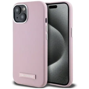 Hurtownia GSM - Karl Lagerfeld FW Metal Plate MagSafe Apple iPhone 15 roz - KLD22006 - {ean13} - Hurt