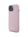 Wholesale Karl Lagerfeld FW Metal Plate MagSafe Apple iPhone 15 pink - KLD22006 - {ean13} - Hurt