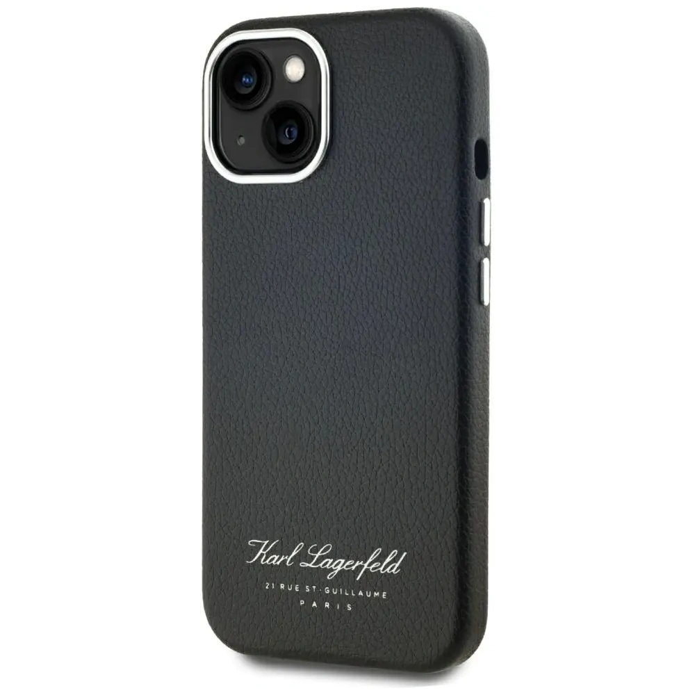 Hurtownia GSM - Karl Lagerfeld hotel RSG Apple iPhone 15 fekete - KLD22007 - {ean13} - Hurt
