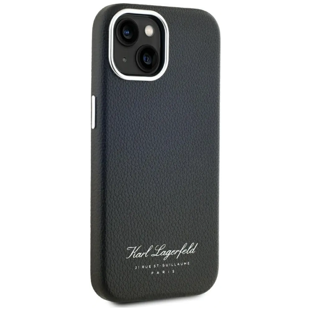 Hurtownia GSM - Karl Lagerfeld hotel RSG Apple iPhone 15 černý - KLD22007 - {ean13} - Hurt