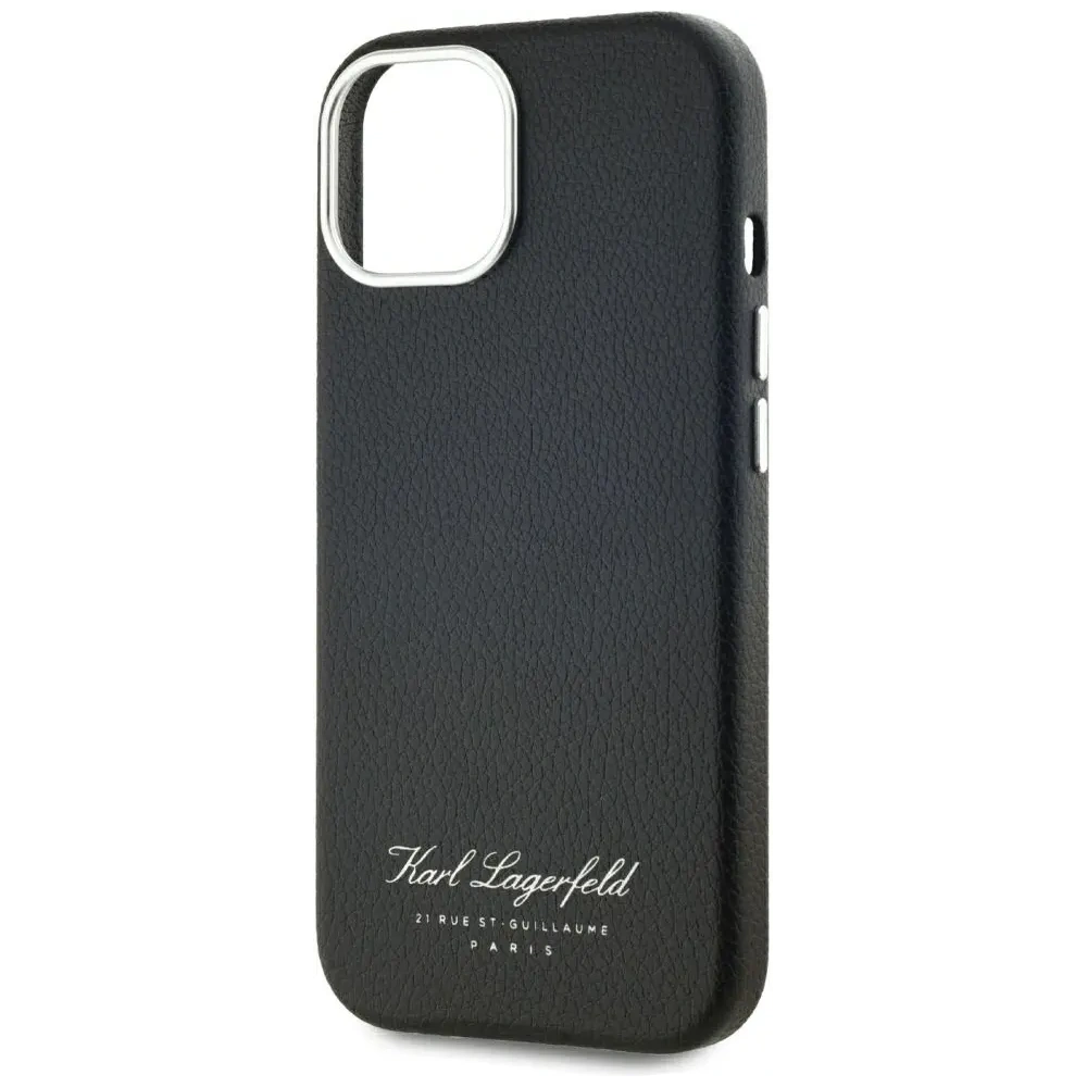 Hurtownia GSM - Karl Lagerfeld hotel RSG Apple iPhone 15 fekete - KLD22007 - {ean13} - Hurt