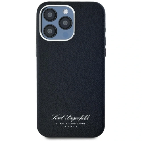 Etui Karl Lagerfeld hotel RSG do Apple iPhone 15 Pro czarny