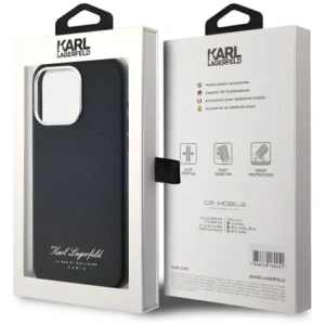 Hurtownia GSM - Karl Lagerfeld hotel RSG Apple iPhone 15 Pro negru - KLD22008 - {ean13} - Hurt