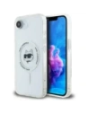 Wholesale Karl Lagerfeld IML Metal Choupette Head MagSafe Apple iPhone 16e white - KLD22009 - {ean13} - Hurt