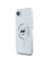 Wholesale Karl Lagerfeld IML Metal Choupette Head MagSafe Apple iPhone 16e white - KLD22009 - {ean13} - Hurt