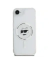 Wholesale Karl Lagerfeld IML Metal Choupette Head MagSafe Apple iPhone 16e white - KLD22009 - {ean13} - Hurt
