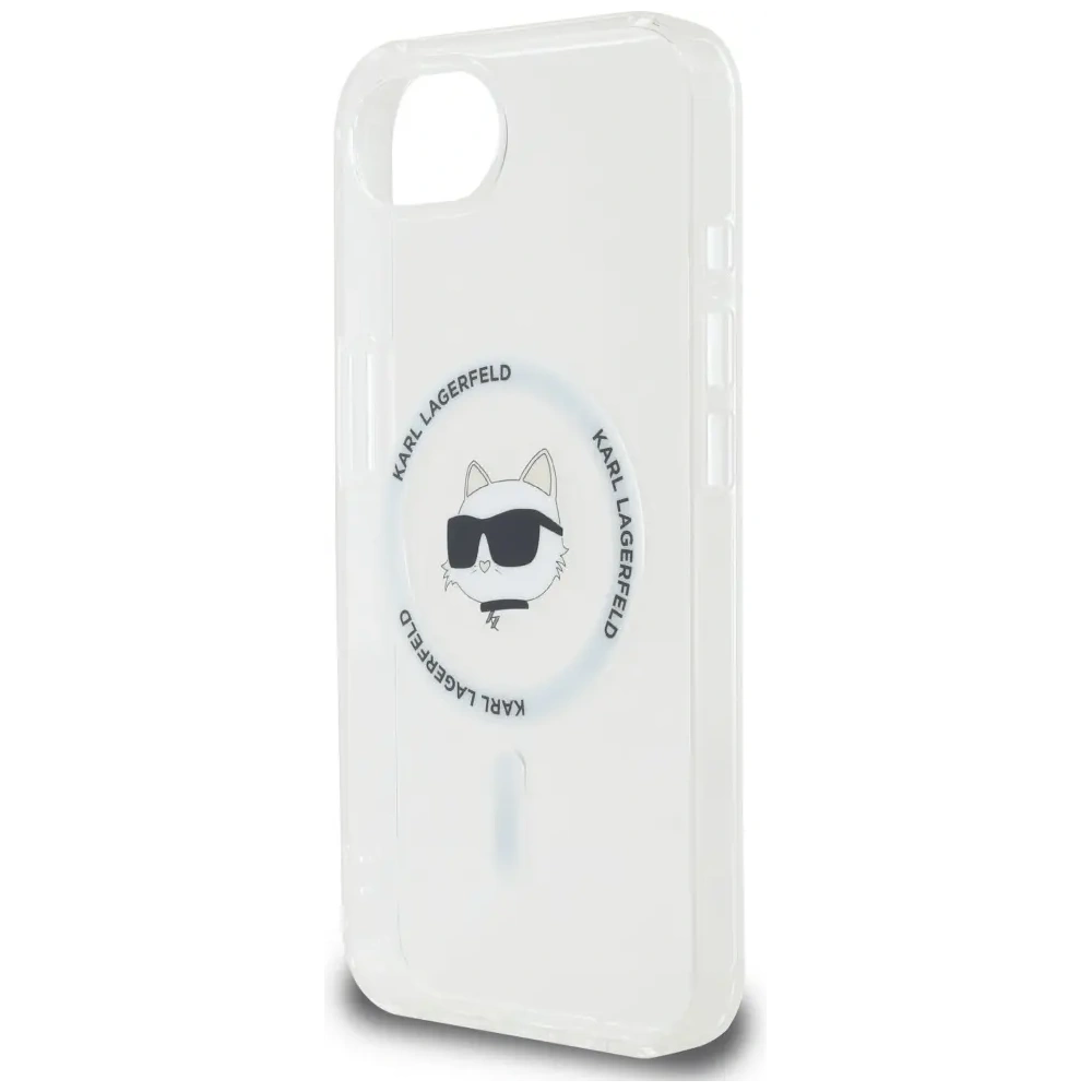 Hurtownia GSM - Etui Karl Lagerfeld IML Metal Choupette Head MagSafe do Apple iPhone 16e biały - KLD22009 - {ean13} - Hurt