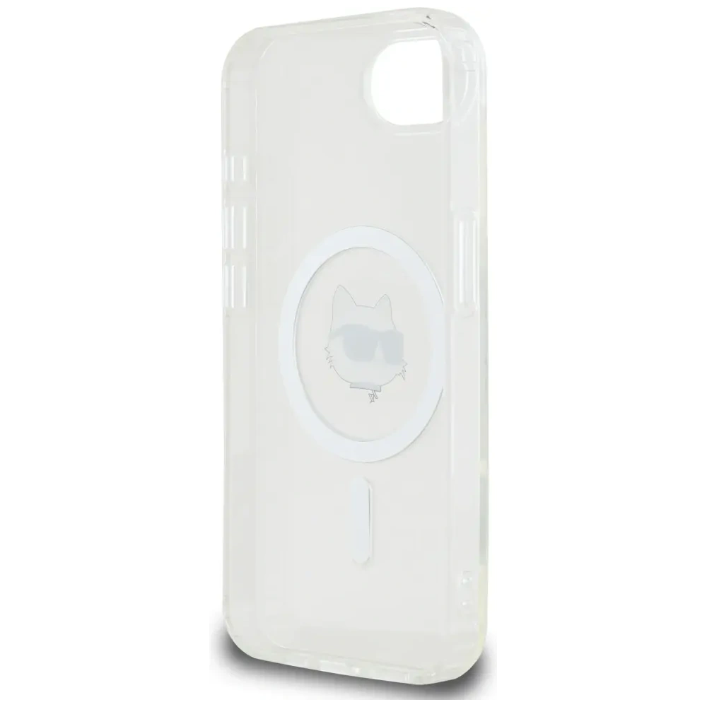 Hurtownia GSM - Karl Lagerfeld IML Metal Choupette Head MagSafe Apple iPhone 16e alb - KLD22009 - {ean13} - Hurt
