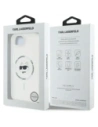 Wholesale Karl Lagerfeld IML Metal Choupette Head MagSafe Apple iPhone 16e white - KLD22009 - {ean13} - Hurt