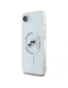 Wholesale Karl Lagerfeld IML Metal Karl & Choupette Heads MagSafe Apple iPhone 16e white - KLD22010 - {ean13} - Hurt