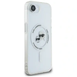 Hurtownia GSM - Karl Lagerfeld IML Metal Karl & Choupette Heads MagSafe Apple iPhone 16e alb - KLD22010 - {ean13} - Hurt
