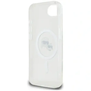Hurtownia GSM - Karl Lagerfeld IML Metal Karl & Choupette Heads MagSafe Apple iPhone 16e alb - KLD22010 - {ean13} - Hurt