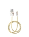 iDeal Of Sweden Lightning Cable 1m (Carrara Gold)