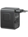 Hurtownia GSM - Adaptor de călătorie USAMS CC308 USB-C + USB-A 17W 4in1 US/AU/EU/UK negru - USA1232 - {ean13} - Hurt