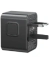 Hurtownia GSM - Adaptor de călătorie USAMS CC308 USB-C + USB-A 17W 4in1 US/AU/EU/UK negru - USA1232 - {ean13} - Hurt