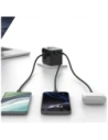 Hurtownia GSM - Adaptor de călătorie USAMS CC308 USB-C + USB-A 17W 4in1 US/AU/EU/UK negru - USA1232 - {ean13} - Hurt