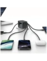 Hurtownia GSM - Adaptor de călătorie USAMS CC310 3xUSB-C 70W 4in1 US/AU/EU/UK negru - USA1233 - {ean13} - Hurt