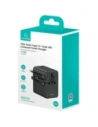 Hurtownia GSM - Adaptor de călătorie USAMS CC310 3xUSB-C 70W 4in1 US/AU/EU/UK negru - USA1233 - {ean13} - Hurt