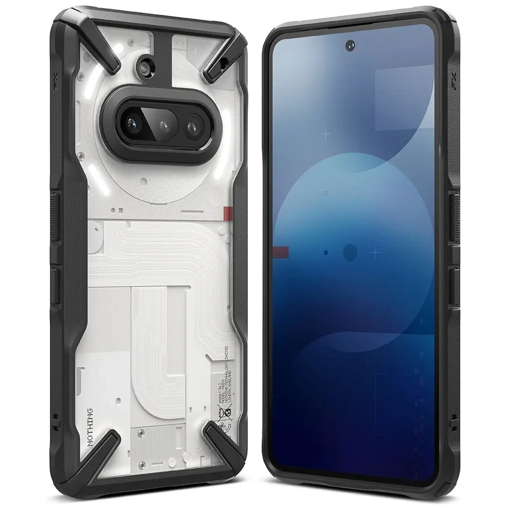 Hurtownia GSM - Ringke Fusion-X Nothing Phone 3a Fekete - RGK11793 - {ean13} - Hurt