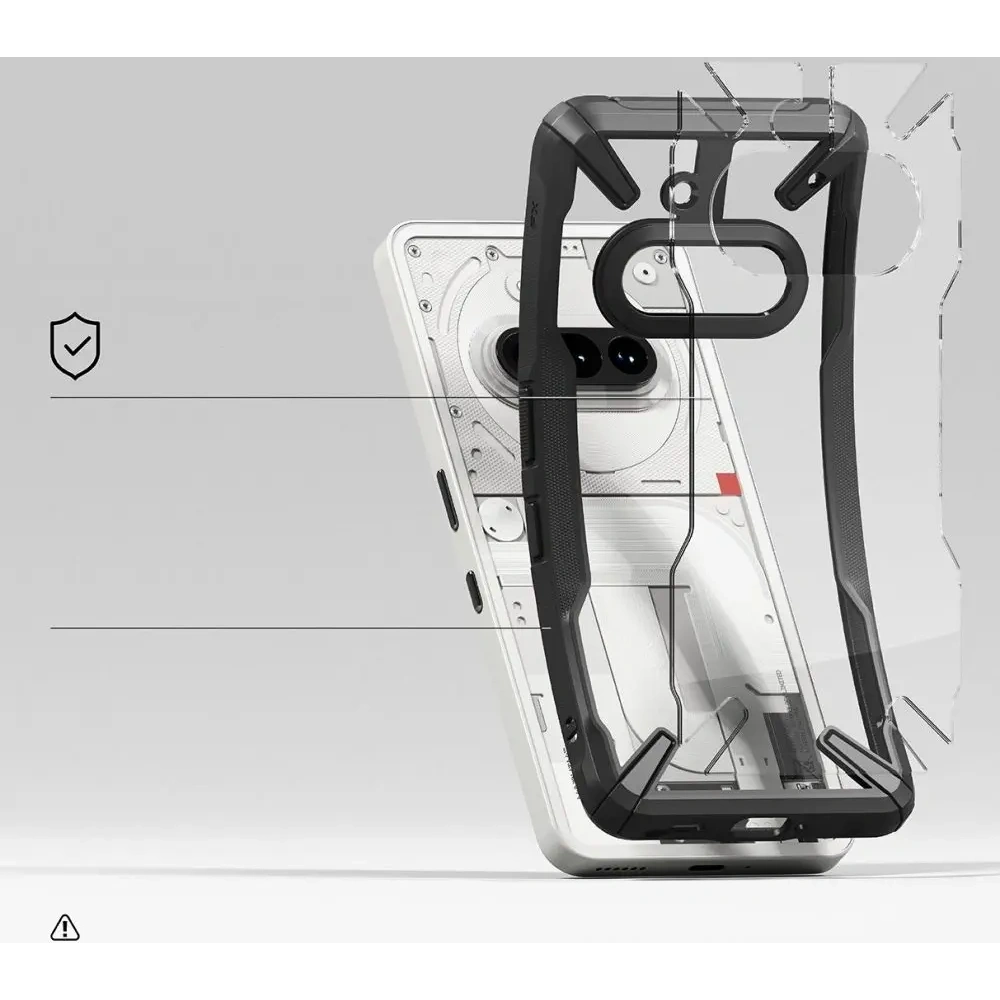 Wholesale Ringke Fusion-X Nothing Phone 3a Black - RGK11793 - {ean13} - Hurt