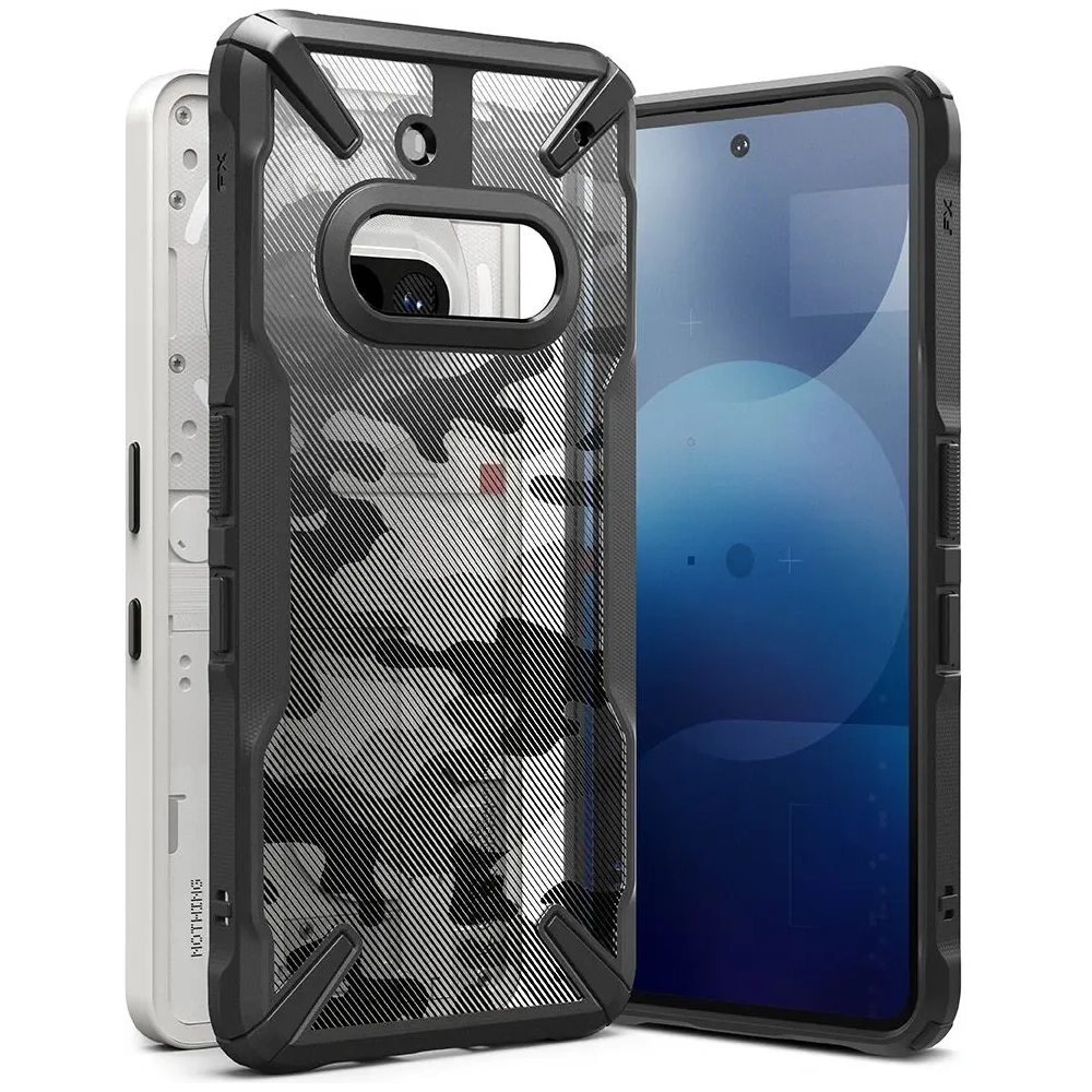 Hurtownia GSM - Ringke Fusion-X Nothing Phone 3a Camo Fekete - RGK11794 - {ean13} - Hurt